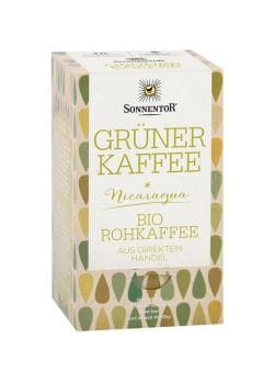 Café Vert Bio 6 Boîtes De 18 x 3g Sonnentor