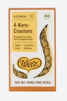 Croutons Sans Gluten Bio Aux 4 Céréales 600g (6 x 100g)