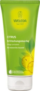 Gel Douche Citron Bio À L'Huile De Sésame 3 x 200 Ml Weleda