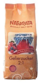 Sucre Gélifiant Bio 2: 1 À Base De Sucre De Canne (8 x 500g) Naturata