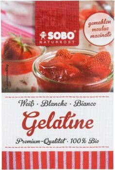 Gélatine bio en poudre pour cuisine – gélatine biologique de porc