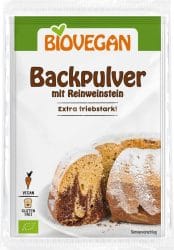 Poudre A Lever Bio Sans Gluten Avec Crème De Tartre 3 x 17g