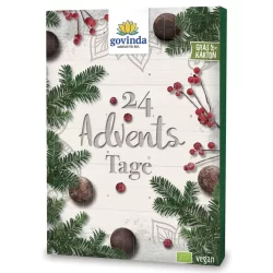 Calendrier de l'Avent sans gluten sans lactose bio 2024 avec confiseries sans gluten et sans lactose